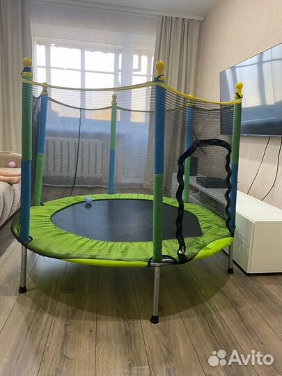 Батут с сеткой
