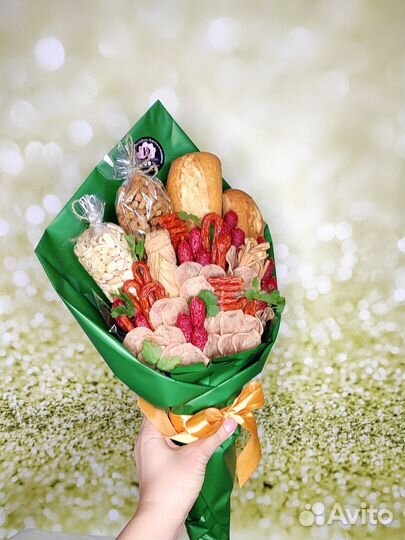 Мужской букет из колбас