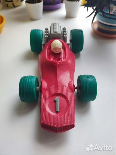 Игрушки СССР Автогонщик