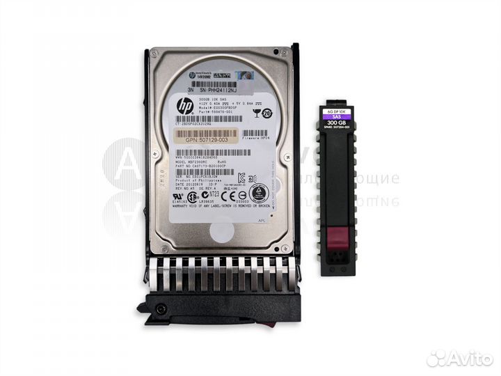 HP 300GB SAS 6G 10K 2.5