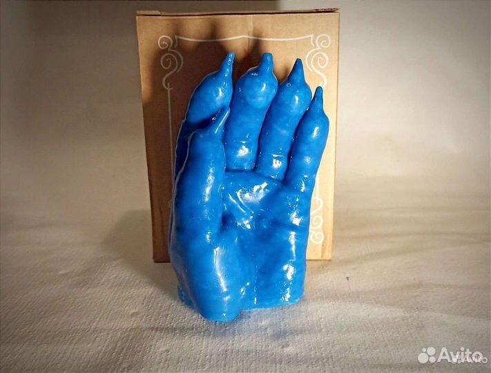 Убийственный декор на Хеллоуин слепок руки