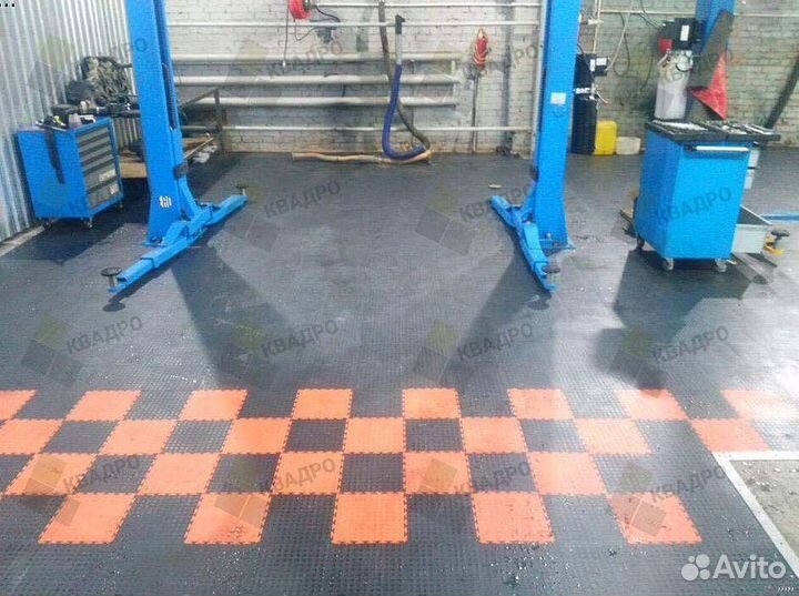 Пвх плитка для склада