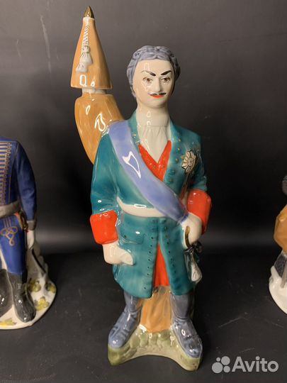 Коллекционные штофы. фарфор. антиквариат. СССР