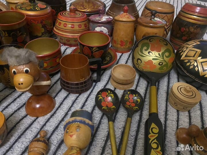 Посуда деревянная