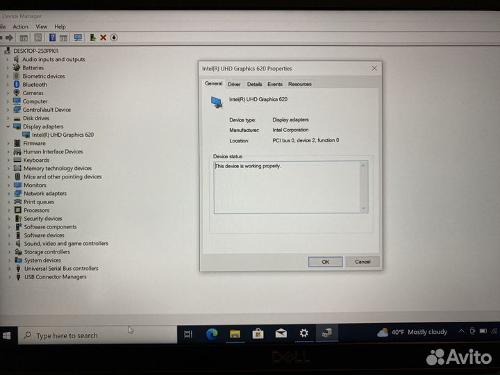 Ноутбук dell Latitude 5400