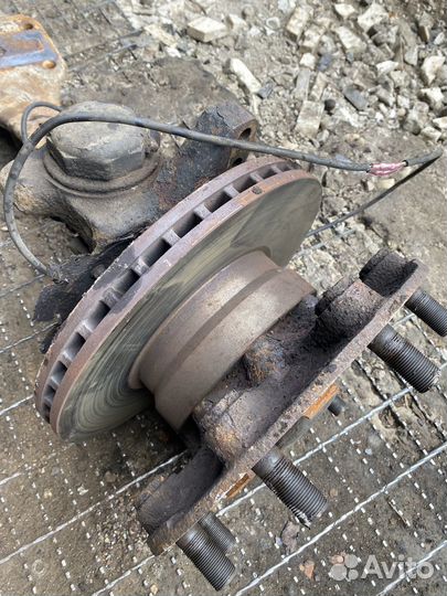 Передняя ось.Передняя балка.Ступица 19.5 volvo FL