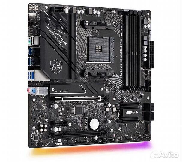 Материнская плата Asrock B550M PG Riptide D4