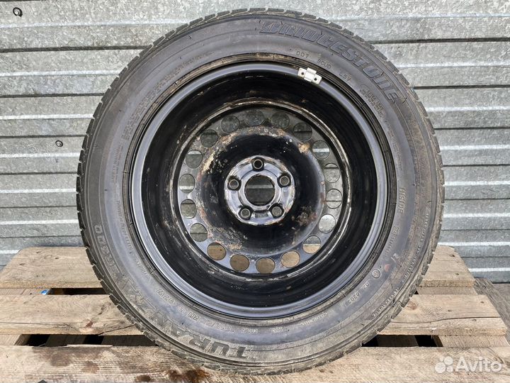 Колесо запаска VW R16 5/112 57.1 (шина 215/55 )