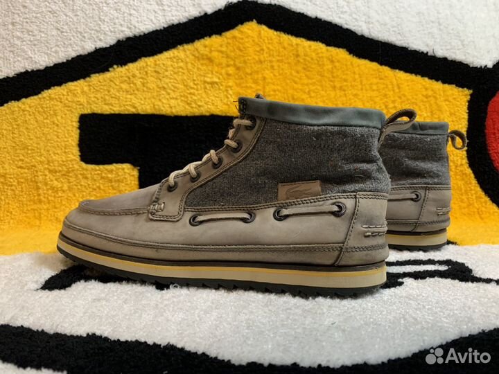 Топсайдеры Lacoste Sauville Mid 4 44,5 10uk