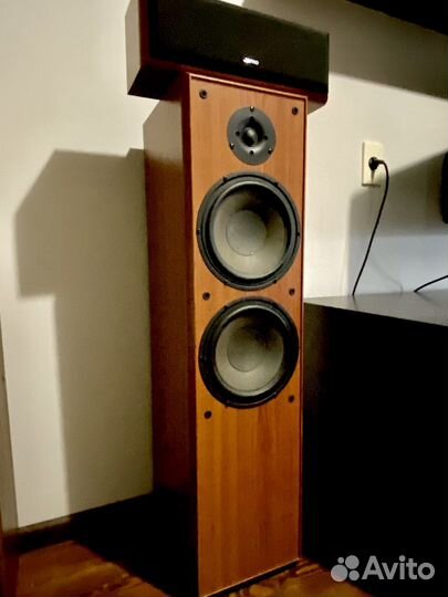 Акустические колонки jamo, ресивер harman kardon