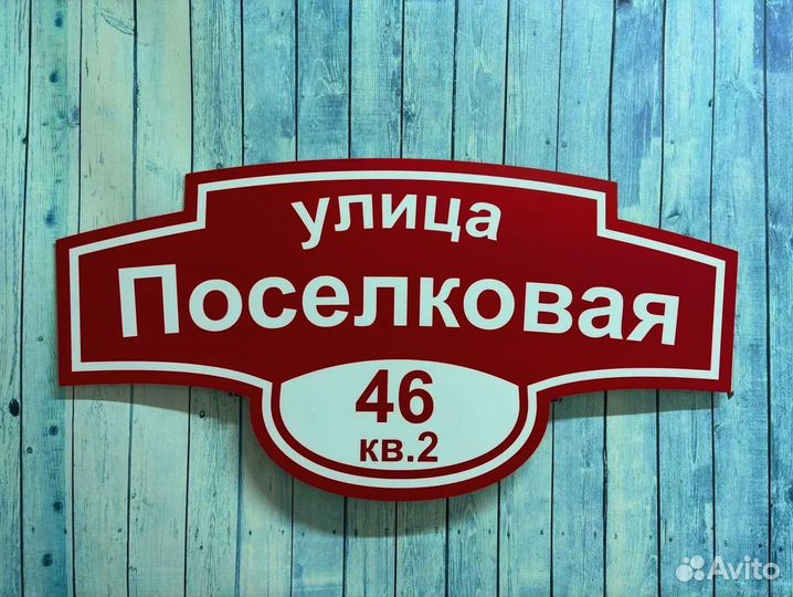 Таблички / вывески с адресом