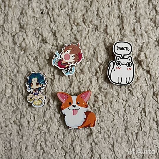 Значки аниме