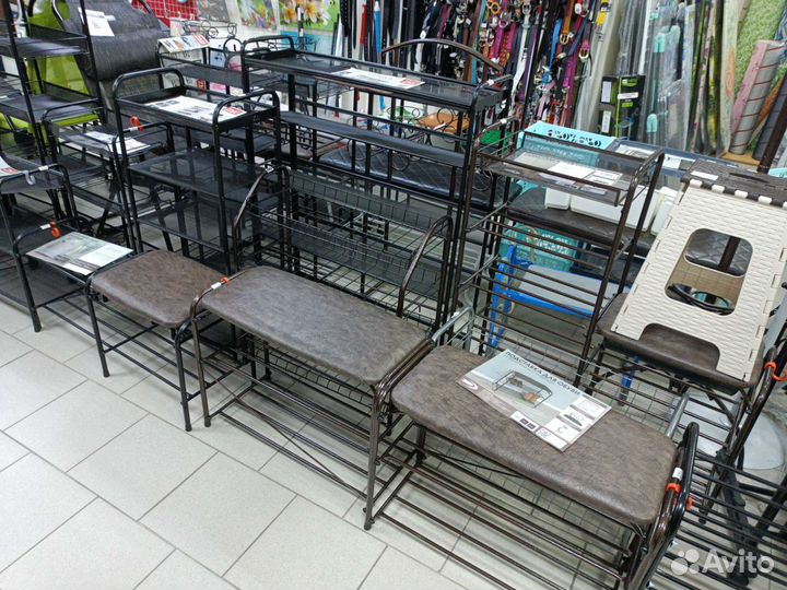 Этажерки, обувницы новые