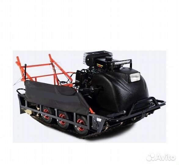 Мотобуксировщик бурлак-M экспедитор 15 л.с. катки