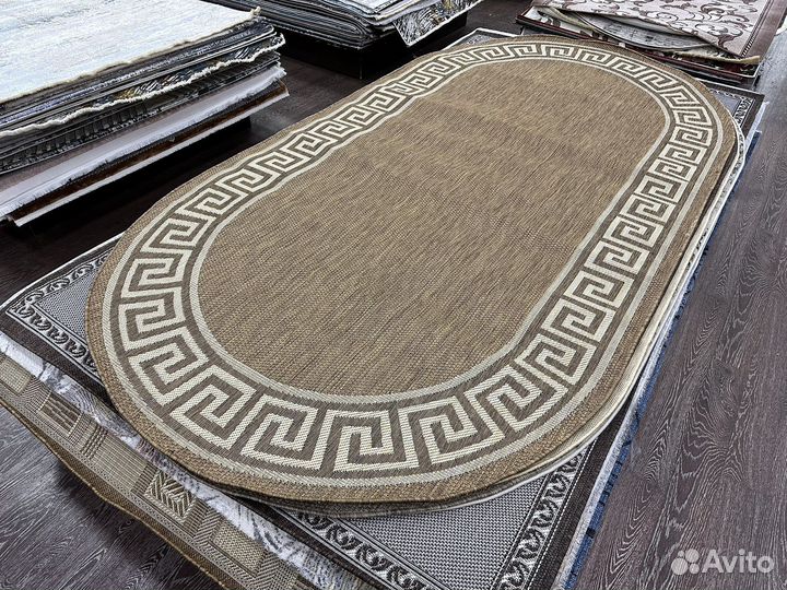 Ковер овальный для кухни 1.6х3м