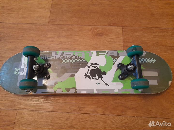 Скейтборд дерево 60х15. d6. Лёгкий