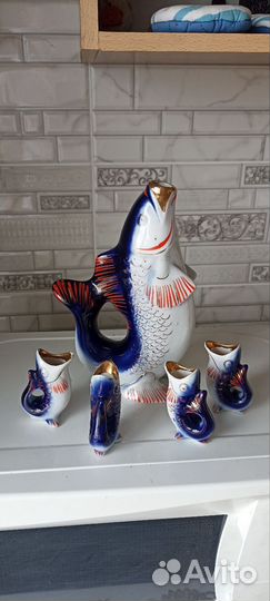 Фарфоровые рыбки СССР