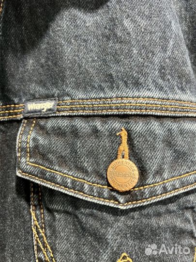 Джинсовая куртка wrangler