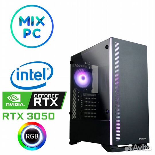 Компьютер i5 12400F + RTX3050