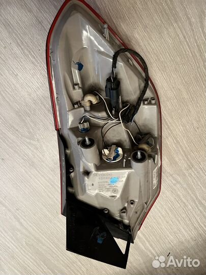 Задний фонарь opel astra j