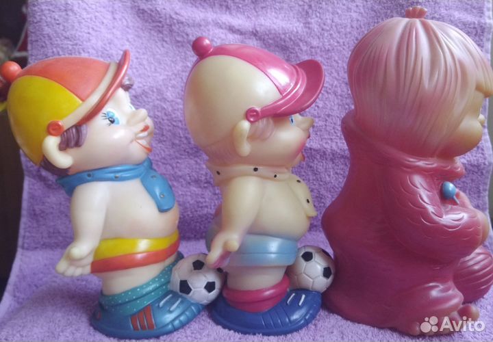 Резиновые игрушки совпластитал