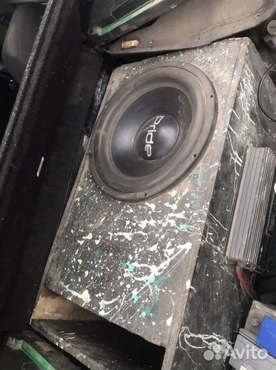 Сабвуфер и усилитель