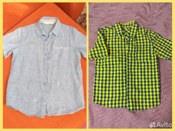 Рубашки с корот.рукавом, 140, barkito, h&m