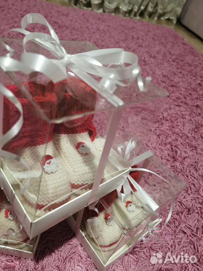 Детские пинетки ручной работы