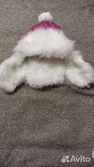 Шапка зимняя для девочки 54р