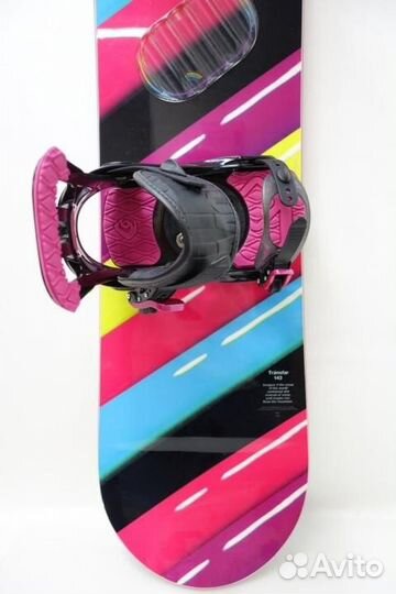 143 cm/ NorthArts. крепления.salomon