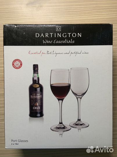 Бокалы для портвейна Dartington