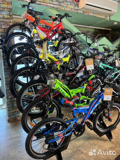 Велосипеды двухподвесы