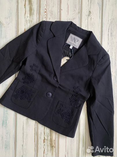 Пиджак жакет школьный на девочку, Noble People