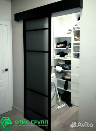 Стеклянные перегородки