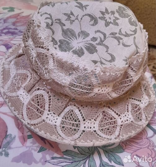 Шляпа женская хлопок