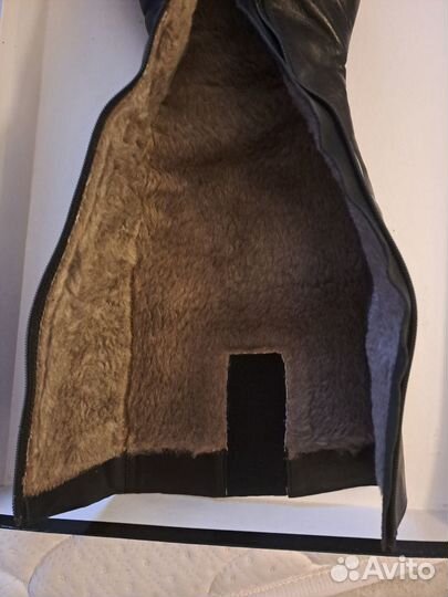 Сапоги женские натуральная кожа зима