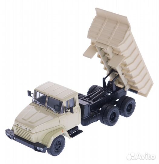 Краз-6510 (1985-94) самосвал, бежевый