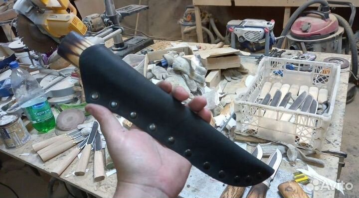 Нож кованый ручной работы