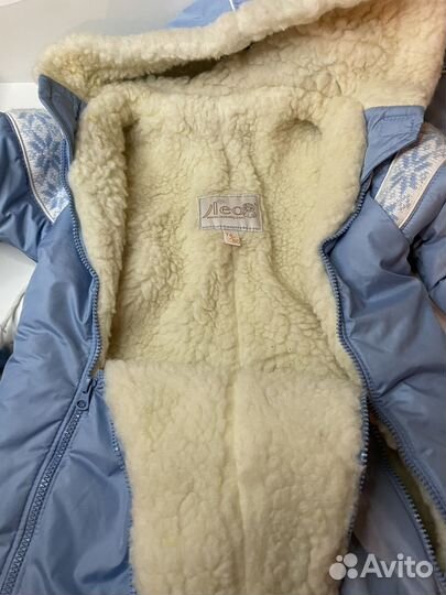 Зимний комбинезон для мальчика 74 80 Лео