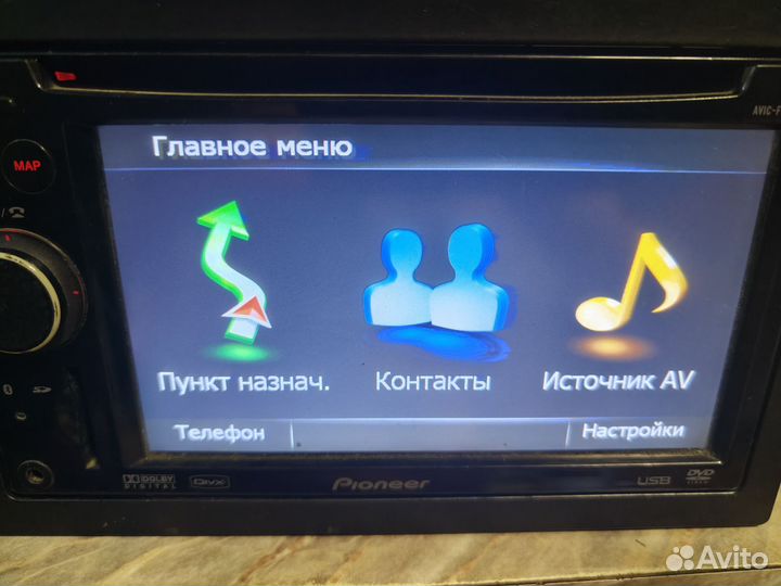 Магнитола pioneer avic f 900 bt