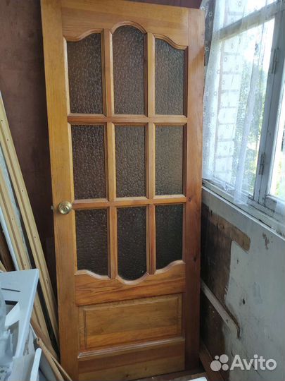 Двери из массива бу 200х80 см