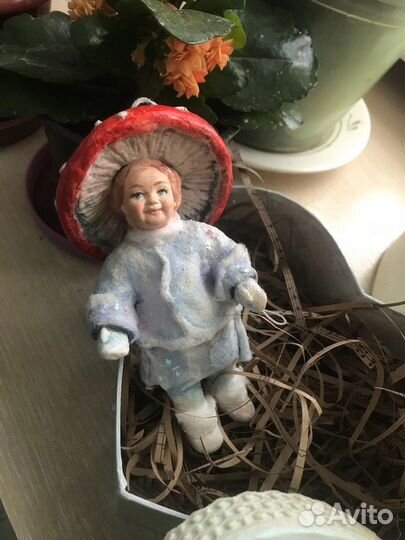 Ватная игрушка 