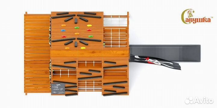 Спортивный домик Савушка База 3 с доставкой