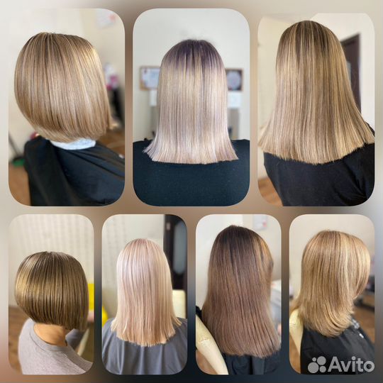 Окрашивание волос, парикмахер колорист