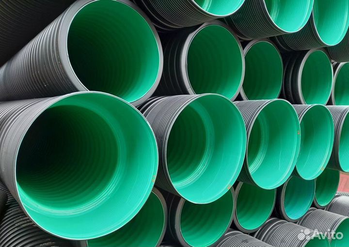 Труба в канаву на заезд