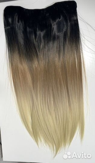 Накладка пуш ап волосы на заколках