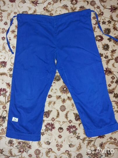 Кимоно для дзюдо Mizuno hayato синее