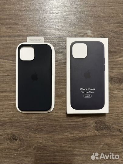 Чехол iPhone 13 mini Silicon Case Midnight