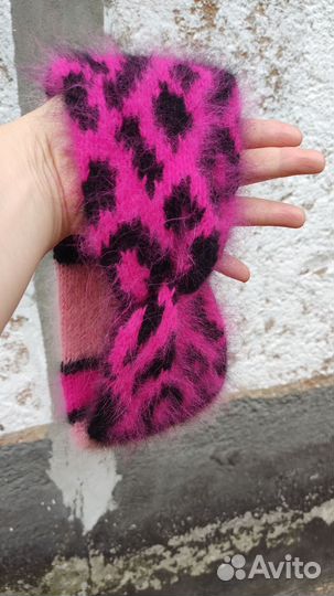 Повязка на голову вязаная