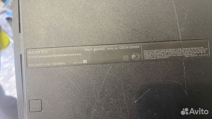Игровая приставка ps3 slim прошитая
